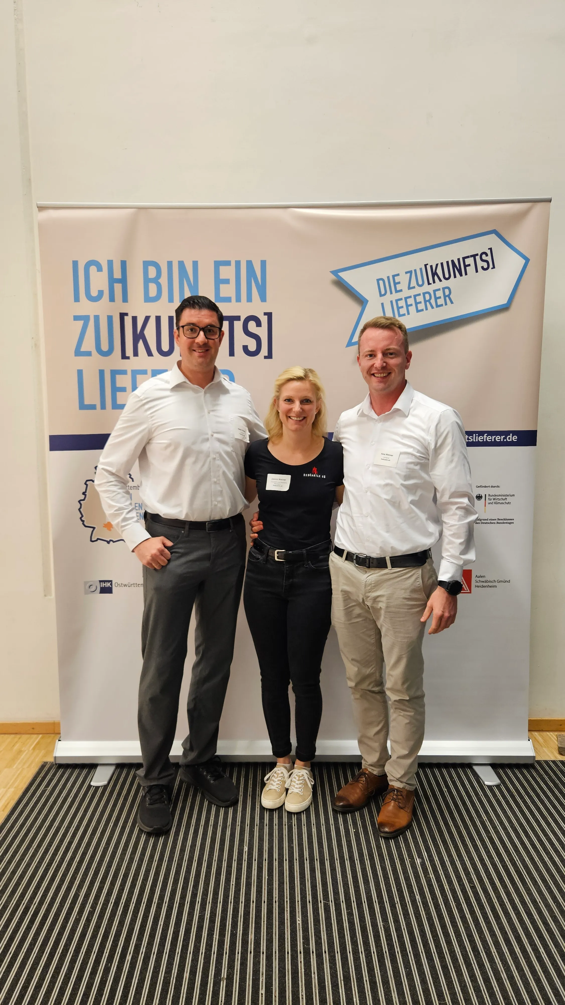 Das RedCastle-Team bei der Start-up WOW Challenge 2026